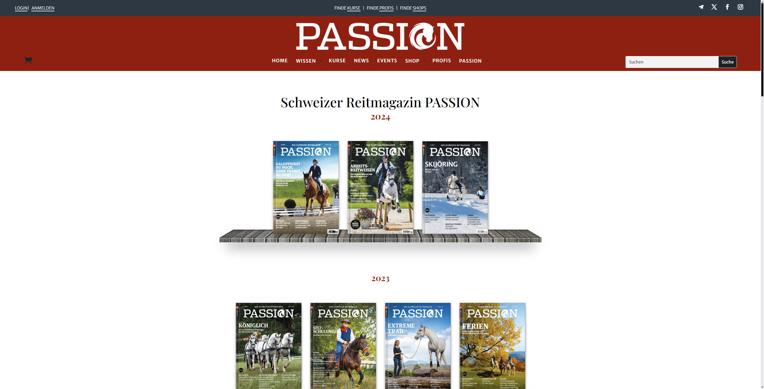 Passion Bibliothek E-Magazin